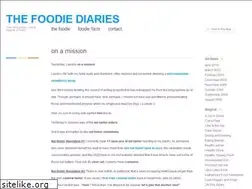 Sites similar to thefoodiediaries.wordpress.com