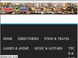 Sites similar to thefoodiegeek.net