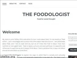 Sites similar to thefoodologist.com