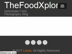 Sites similar to thefoodxplorer.com