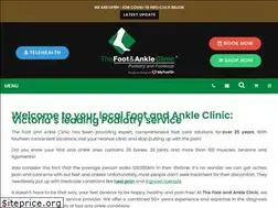 Sites similar to thefootandankleclinic.com.au