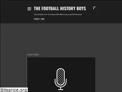 Sites similar to thefootballhistoryboys.com