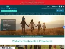 Sites similar to thefootcarecentre.co.uk