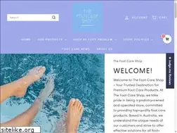 Sites similar to thefootcareshop.com.au