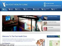 Sites similar to thefoothealthclinic.com
