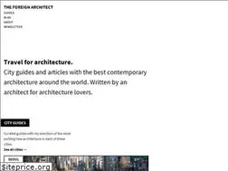 Sites similar to theforeignarchitect.com