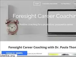 Sites similar to theforesightcoach.com