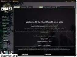 Sites similar to theforest.gamepedia.com