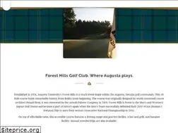 Sites similar to theforesthillsgolfcourse.com