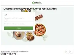 Sites similar to thefork.com.br