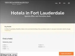 Sites similar to thefortlauderdalehotels.com