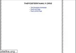 Sites similar to thefosterfamily.org