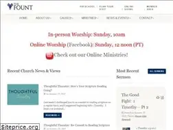Sites similar to thefount.church