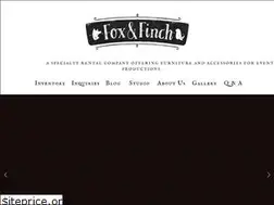 Sites similar to thefoxandthefinch.com