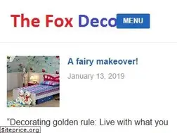 Sites similar to thefoxdecor.com