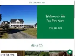Sites similar to thefoxdenfarm.com