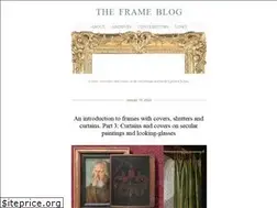 Sites similar to theframeblog.com
