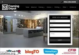 Sites similar to theframingdepot.com