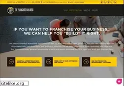 Sites similar to thefranchisebuilders.com