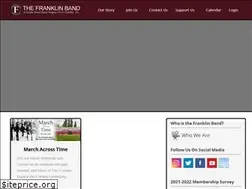 Sites similar to thefranklinband.org