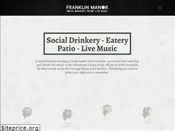 Sites similar to thefranklinmanor.com