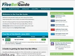 Sites similar to thefreebetguide.com