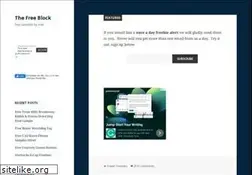 Sites similar to thefreeblock.com