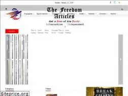 Sites similar to thefreedomarticles.com
