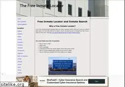 Sites similar to thefreeinmatelocator.com