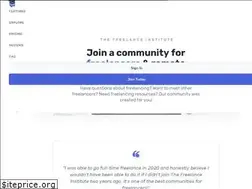 Sites similar to thefreelanceinstitute.com