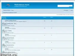 Sites similar to thefreelancerforum.com
