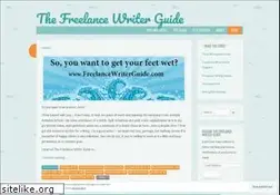 Sites similar to thefreelancewriterguide.wordpress.com