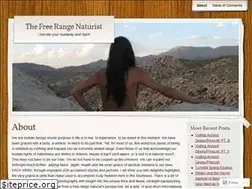 Sites similar to thefreerangenaturist.org