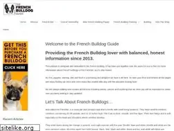 Sites similar to thefrenchbulldogguide.com