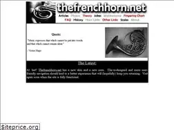 Sites similar to thefrenchhorn.net