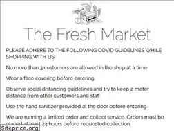 Sites similar to thefreshmarket.ie