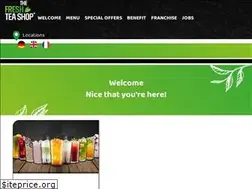 Sites similar to thefreshteashop.com