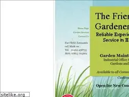 Sites similar to thefriendlygardener.com