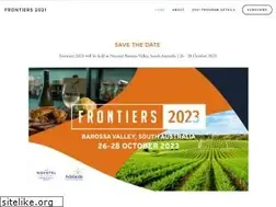 Sites similar to thefrontiersconference.org