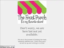 Sites similar to thefrontporchky.com