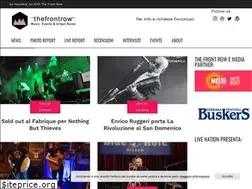 Sites similar to thefrontrow.it