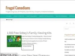 Sites similar to thefrugalcanadian.com