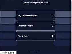 Sites similar to thefruitofmyhands.com