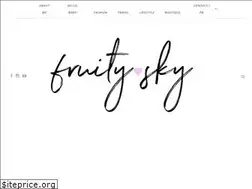 Sites similar to thefruitysky.com