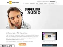 Sites similar to theftwtranscriber.com