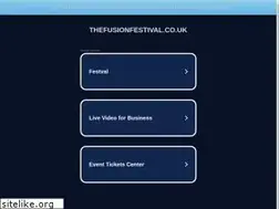 Sites similar to thefusionfestival.co.uk