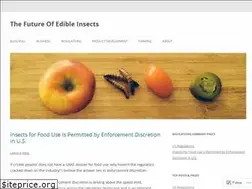 Sites similar to thefutureofedibleinsects.com