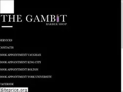 Sites similar to thegambitbarbershop.com