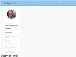 Sites similar to thegameoffew.com