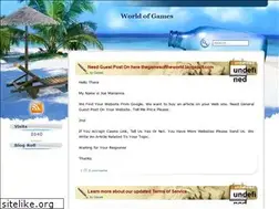 Sites similar to thegamesoftheworld.blogspot.com